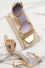 Bianca Buccheri Annalise Gold Sandal