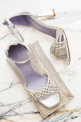 Bianca Buccheri Annalise Silver Sandal