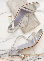 Bianca Buccheri Rosalind Silver Sandal