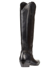 Bianca Buccheri Texan Black Knee High Boot