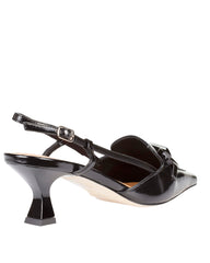 Bianca Buccheri Rhodi Black Slingback