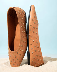 Dolci Firme Petra Tan Ballet Flats