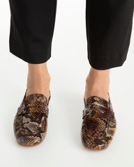 Dolci Firme Whitney Snake Loafer