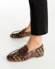 Dolci Firme Whitney Snake Loafer