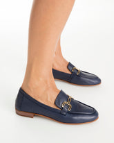 Dolci Firme Paris Navy Loafer