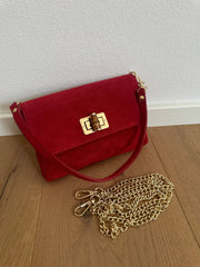 Dolci Firme Vicki Suede Bag