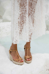 By Bianca Palermo Wedge Beige