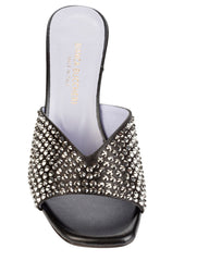 Bianca Buccheri Aretusa Black Sandals