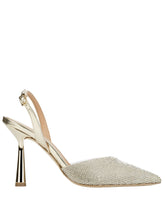 Bianca Buccheri Byna Platinum Gold Sling Back