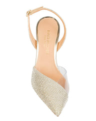 Bianca Buccheri Byna Platinum Gold Sling Back