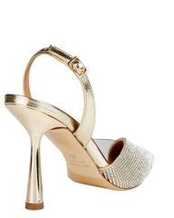 Bianca Buccheri Byna Platinum Gold Sling Back