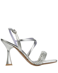 Bianca Buccheri Elisabetta Silver Sandals
