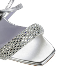 Bianca Buccheri Elisabetta Silver Sandals