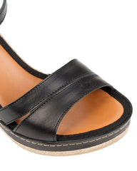 By Bianca Mallorca Wedge Black