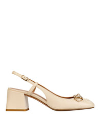 Bianca Buccheri Widley Cream Sling Back