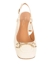 Bianca Buccheri Widley Cream Sling Back