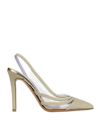 Bianca Buccheri Yesenia Gold Pumps