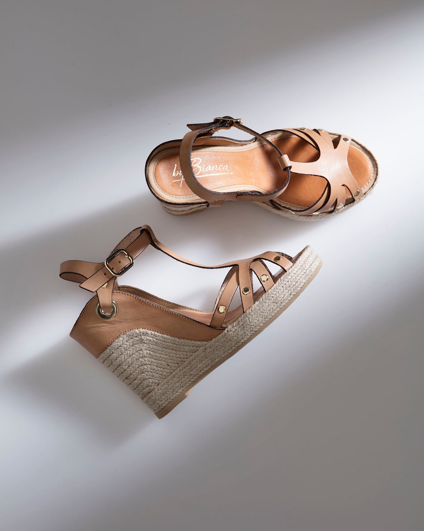 By Bianca Palermo Wedge Beige