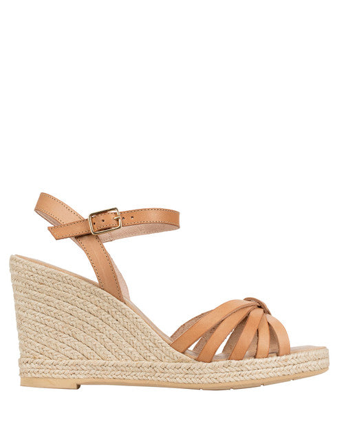 By Bianca Capri Wedge Nude