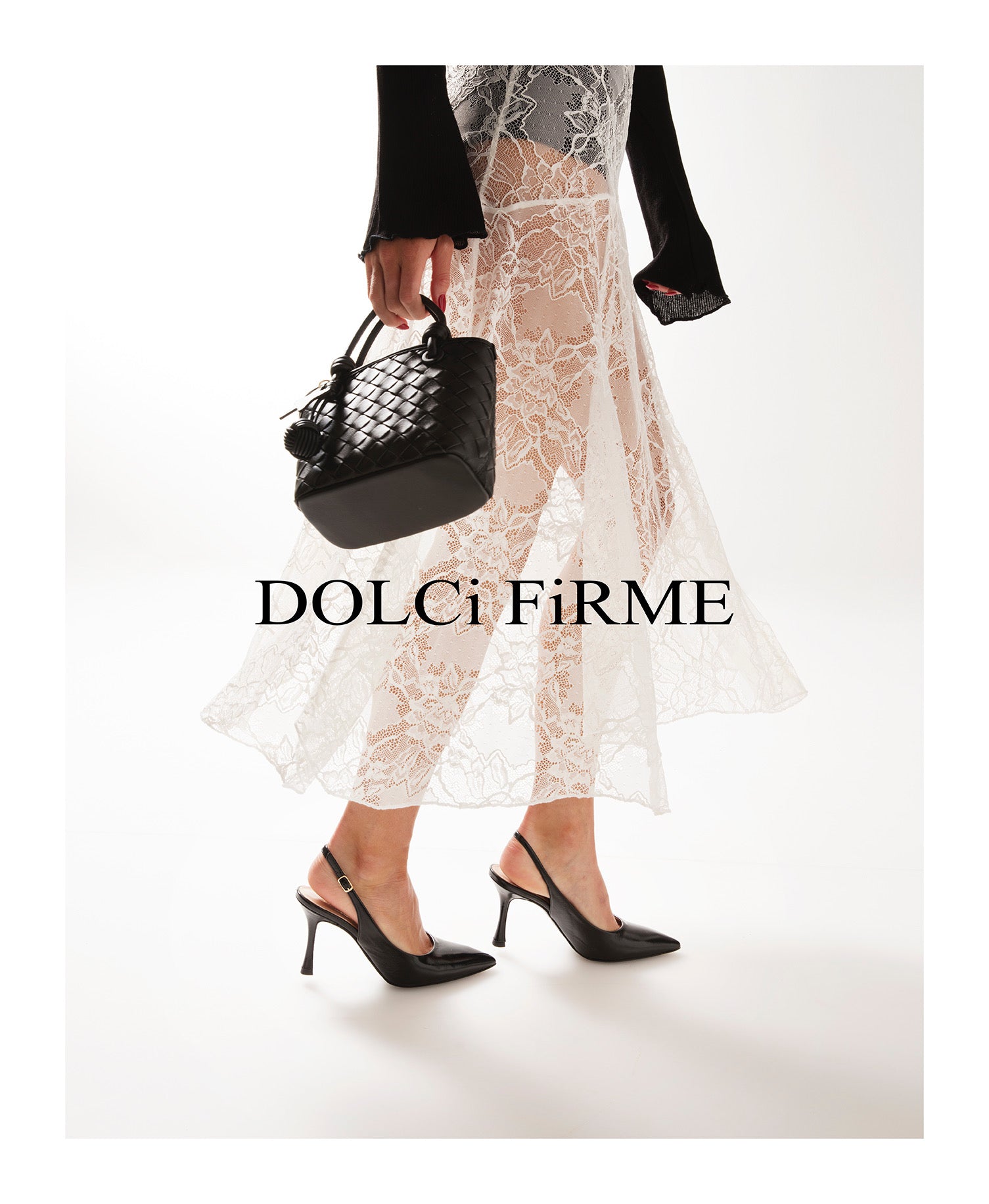 Bianca Buccheri Corali Black Sling Back