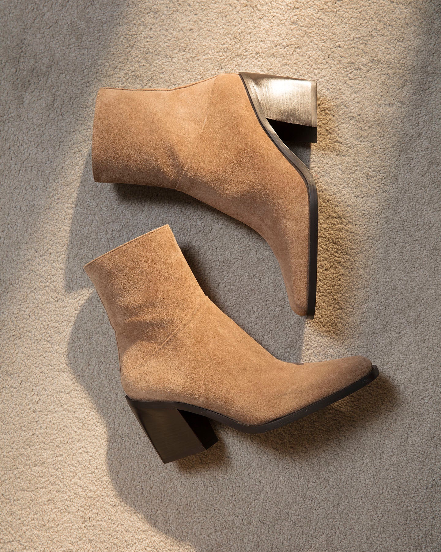 Bianca Buccheri Manel Camel Ankle Boot