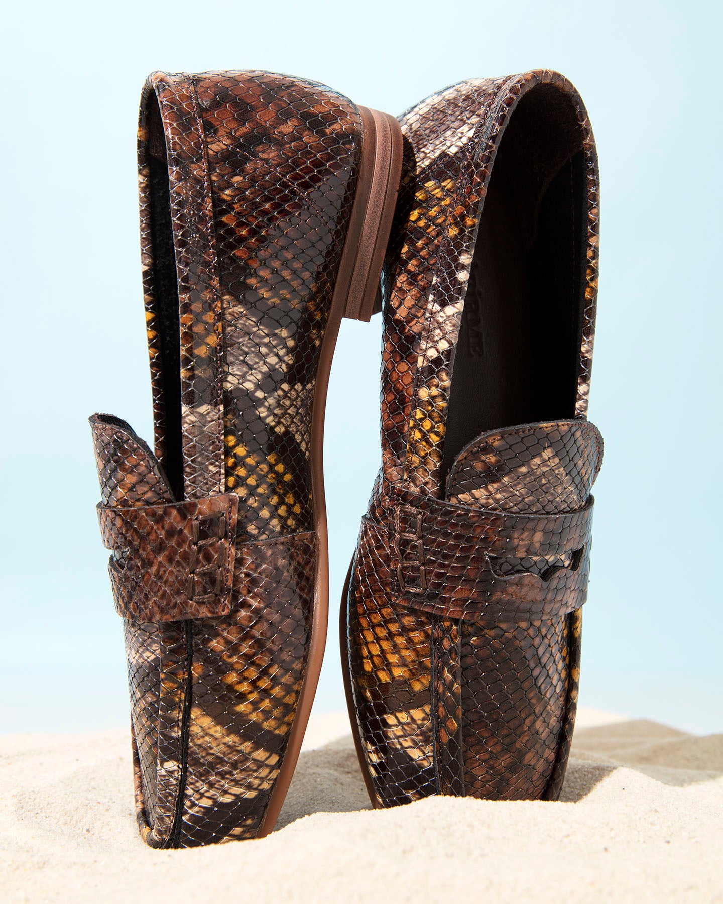 Dolci Firme Whitney Snake Loafer