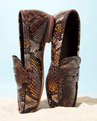 Dolci Firme Whitney Snake Loafer