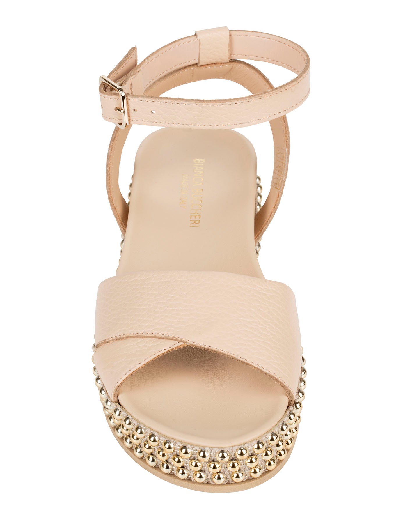 Bianca Buccheri Tropea Nude Sandals