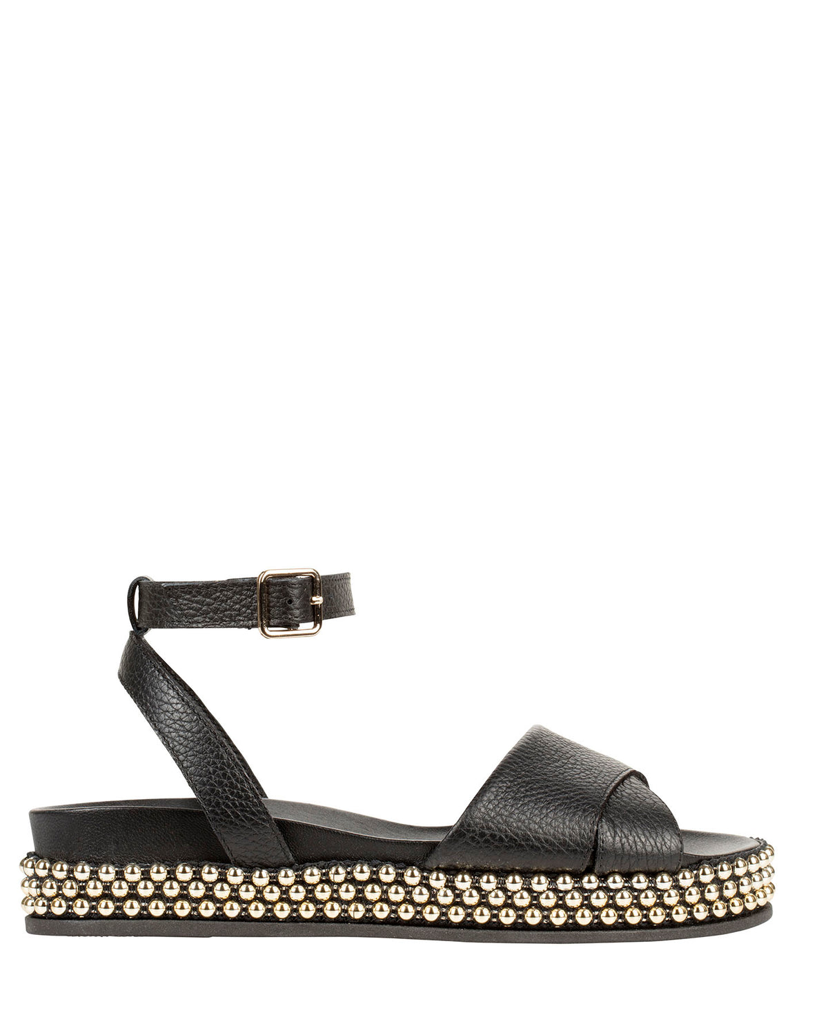 Bianca Buccheri Tropea Black Sandals