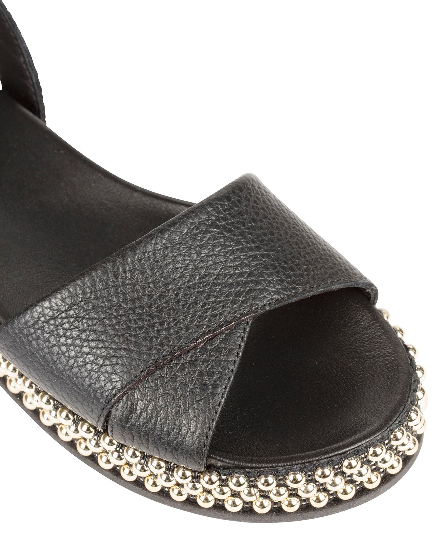 Bianca Buccheri Tropea Black Sandals