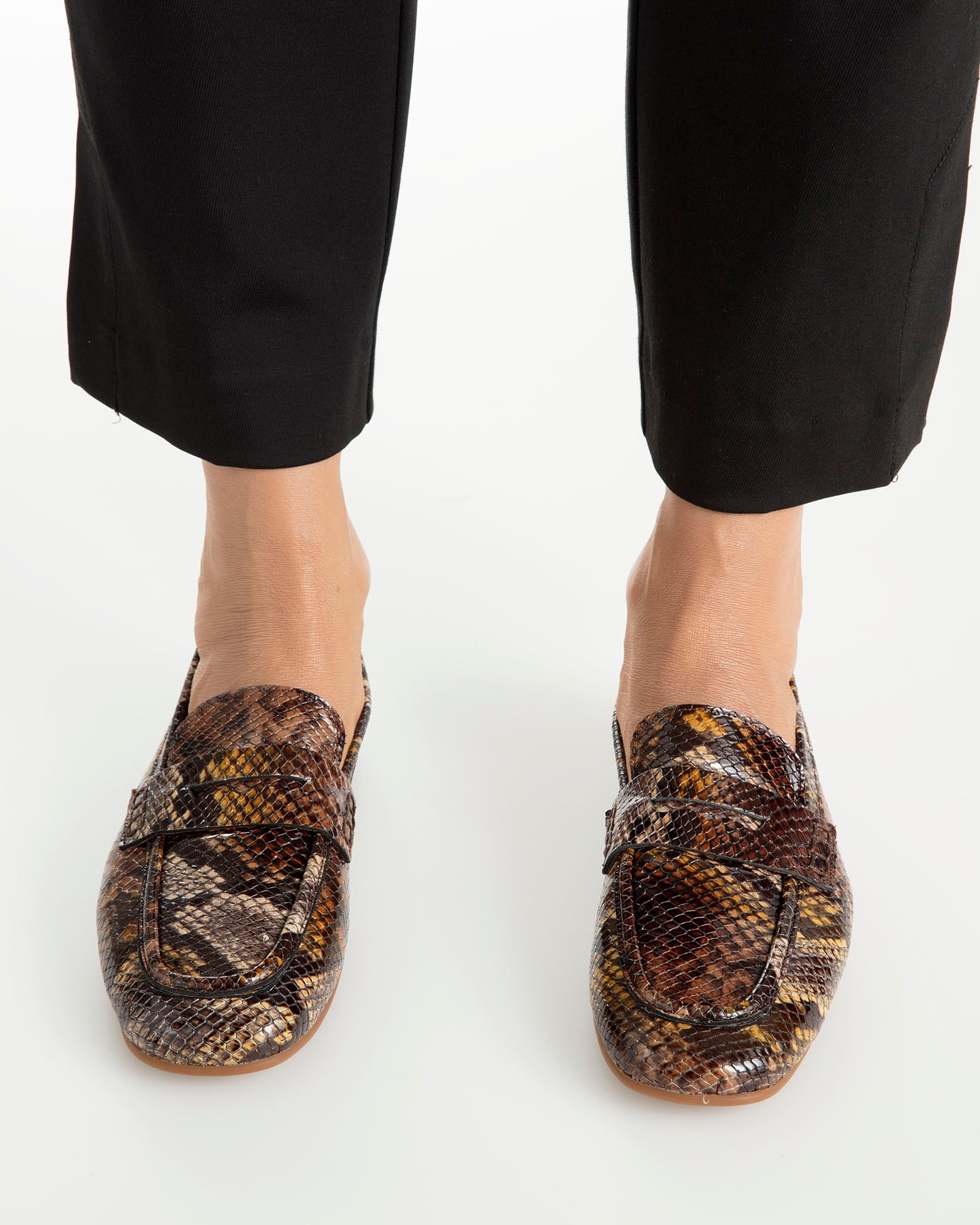 Dolci Firme Whitney Snake Loafer