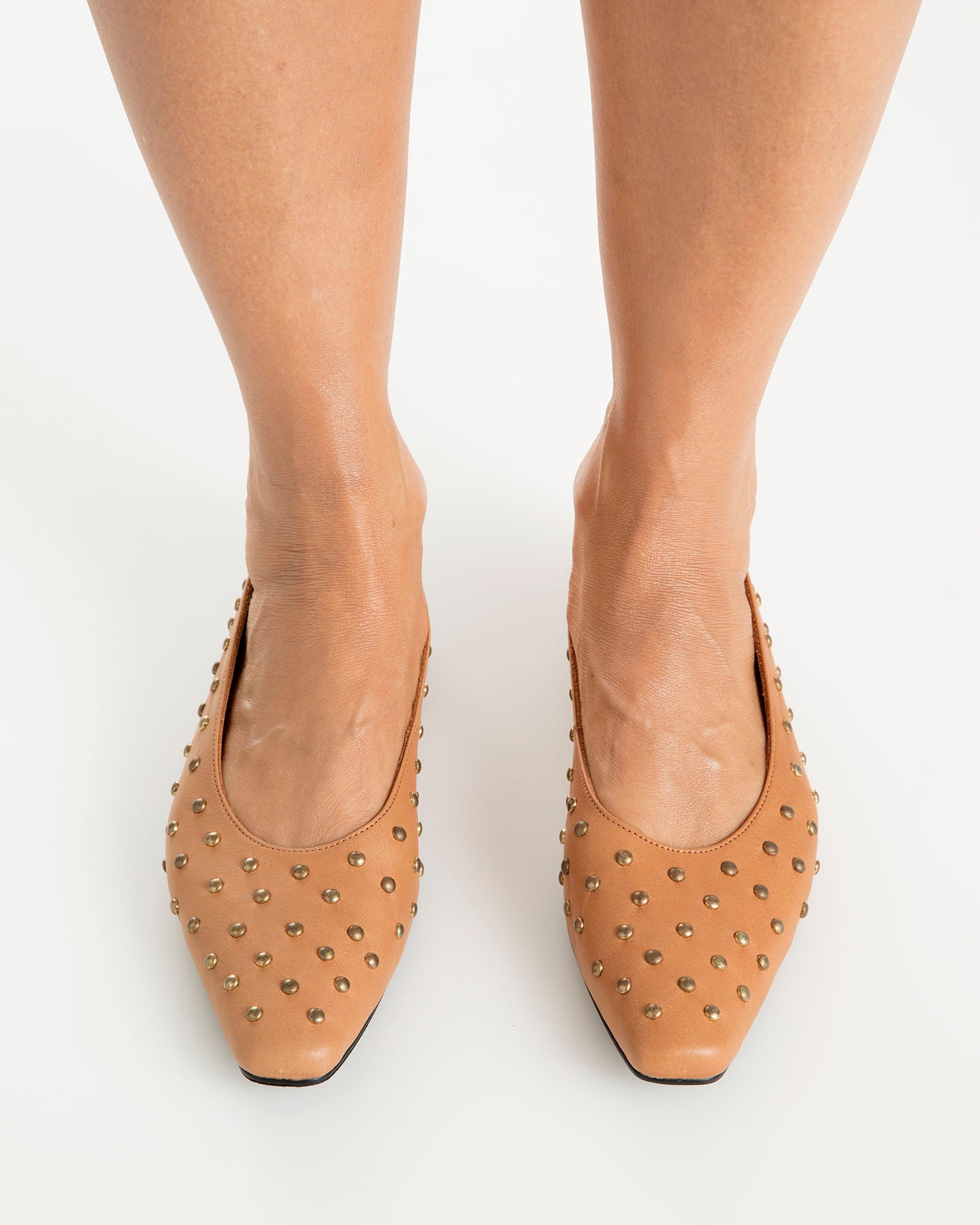 Dolci Firme Petra Tan Ballet Flats