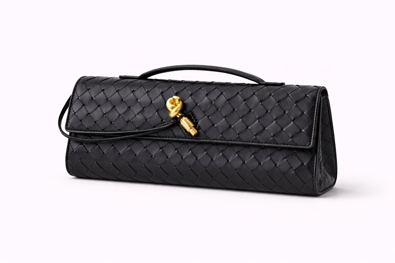 Dolci Firme Long Weave Clutch