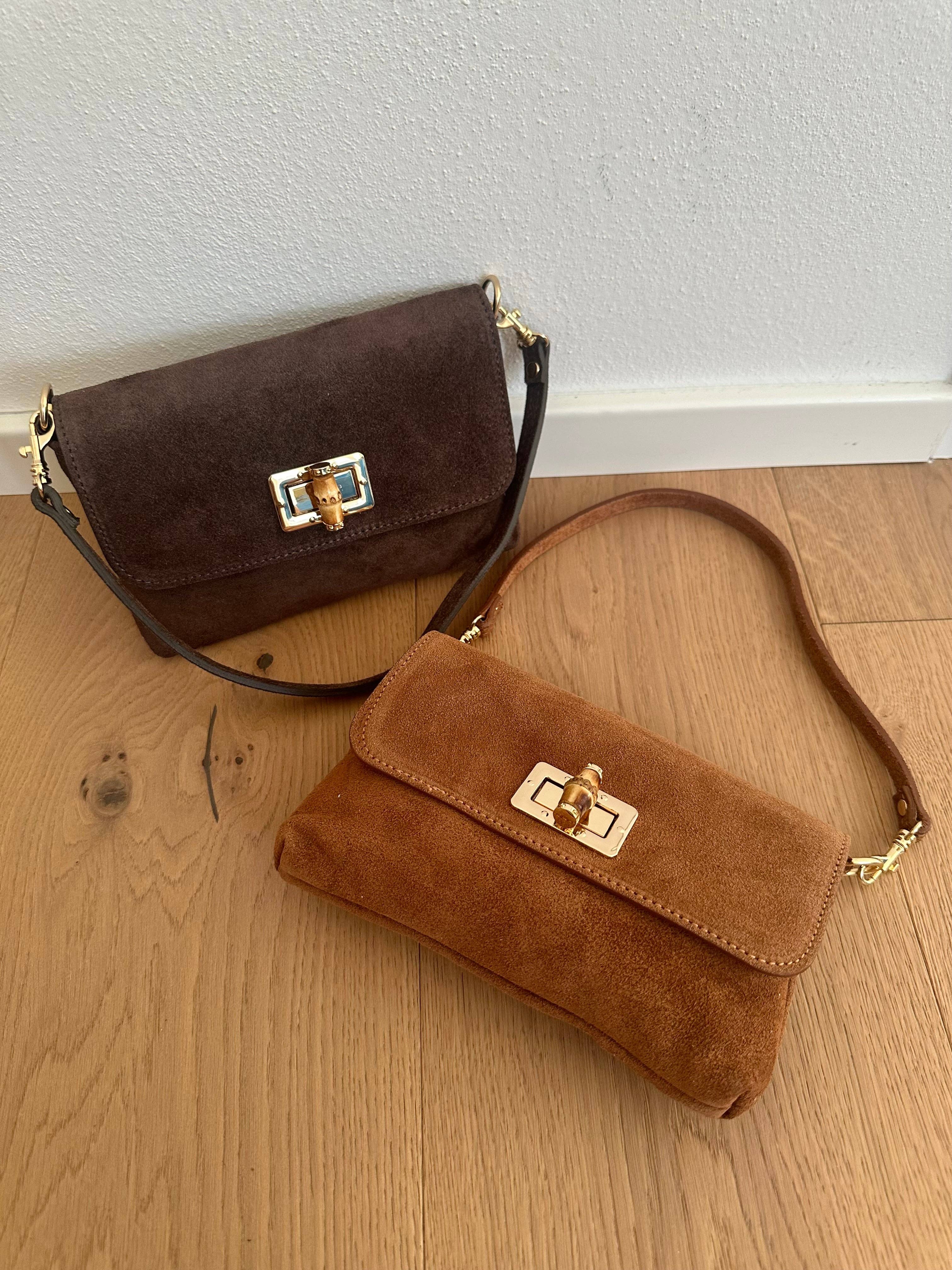 Dolci Firme Vicki Suede Bag