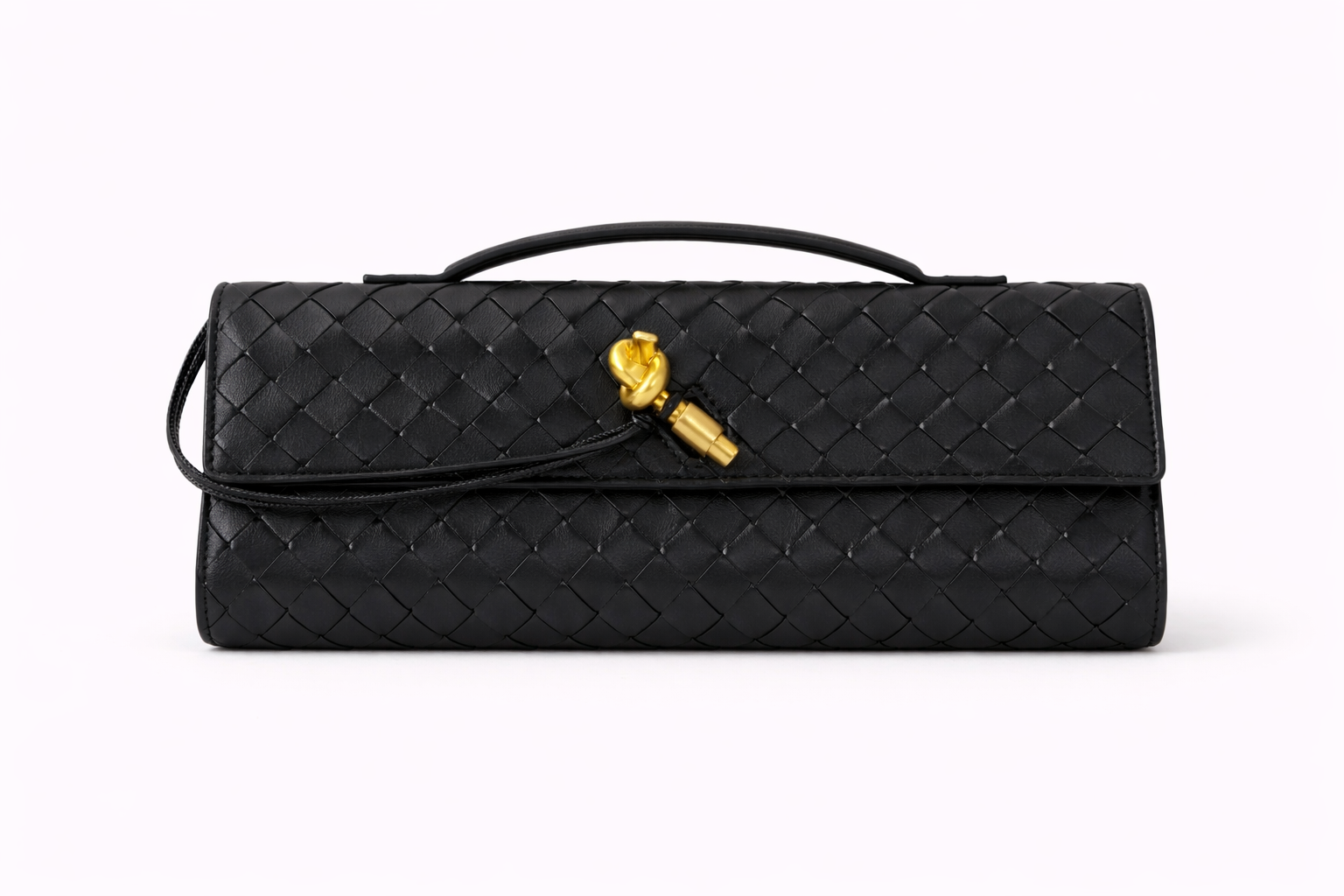 Dolci Firme Long Weave Clutch