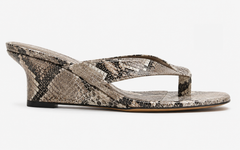 Bianca Buccheri Tenille Beige Python