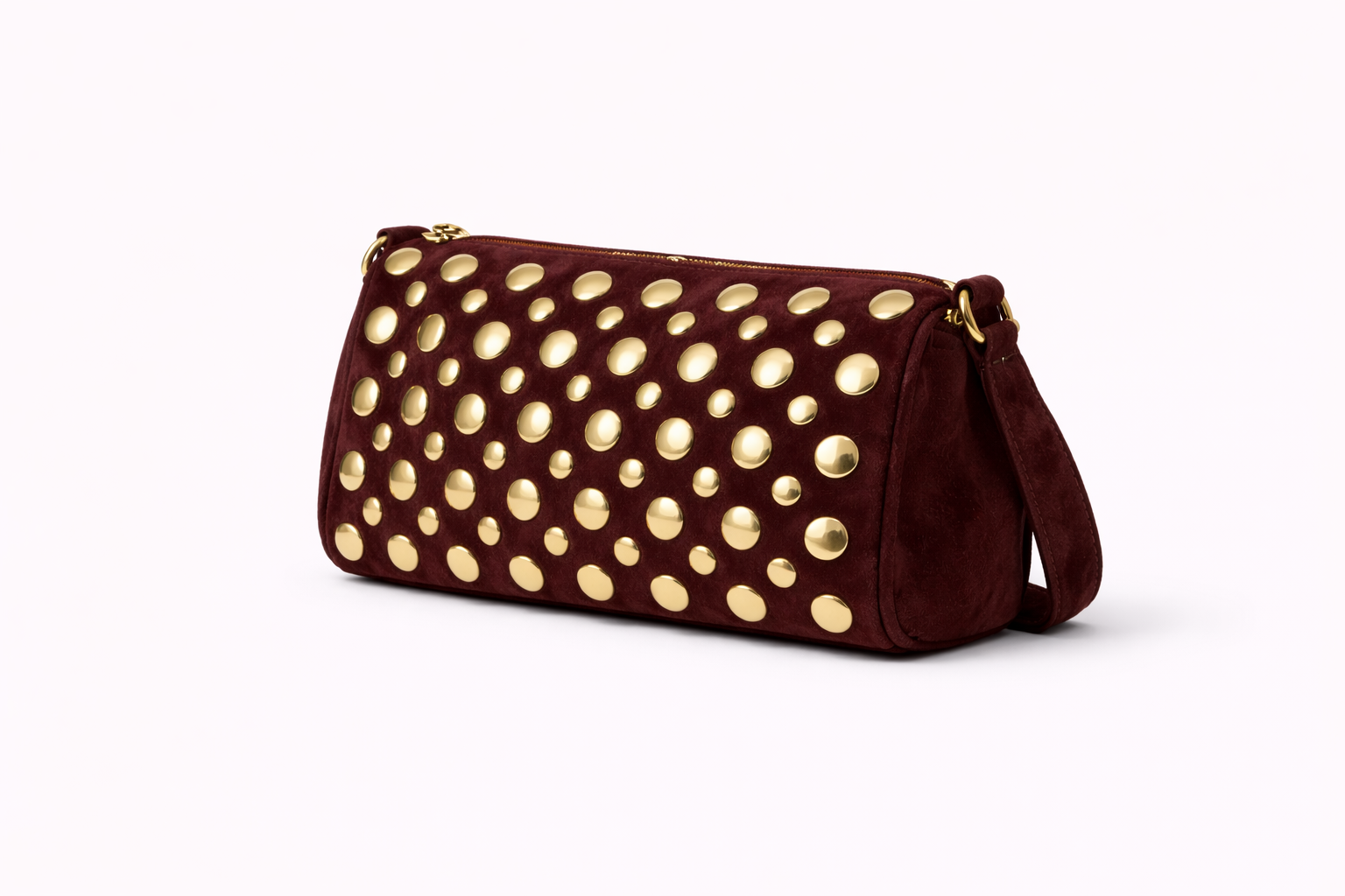 Dolci Firme Studded Shoulder Bag