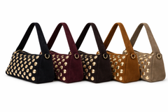 Dolci Firme Studded Shoulder Bag