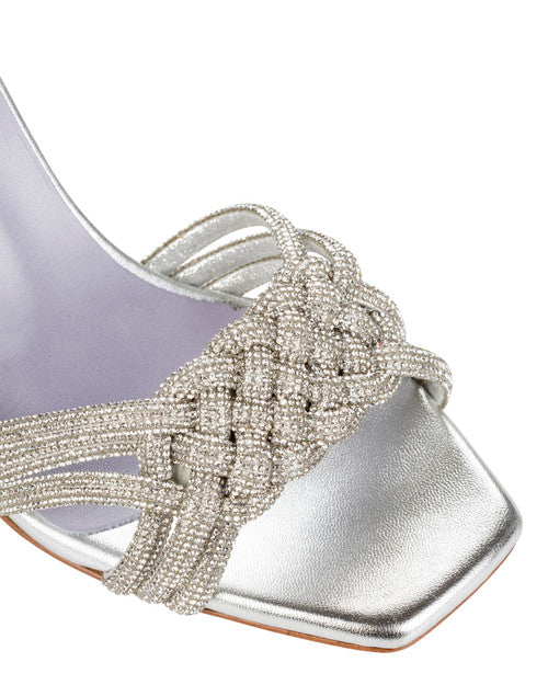 Bianca Buccheri Annalise Silver Sandal