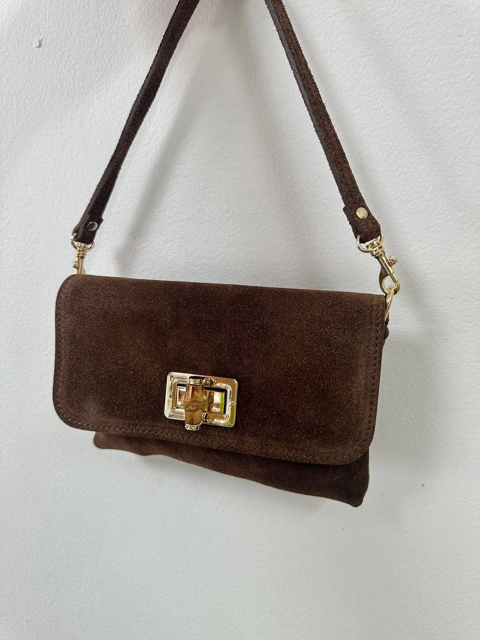 Dolci Firme Vicki Suede Bag