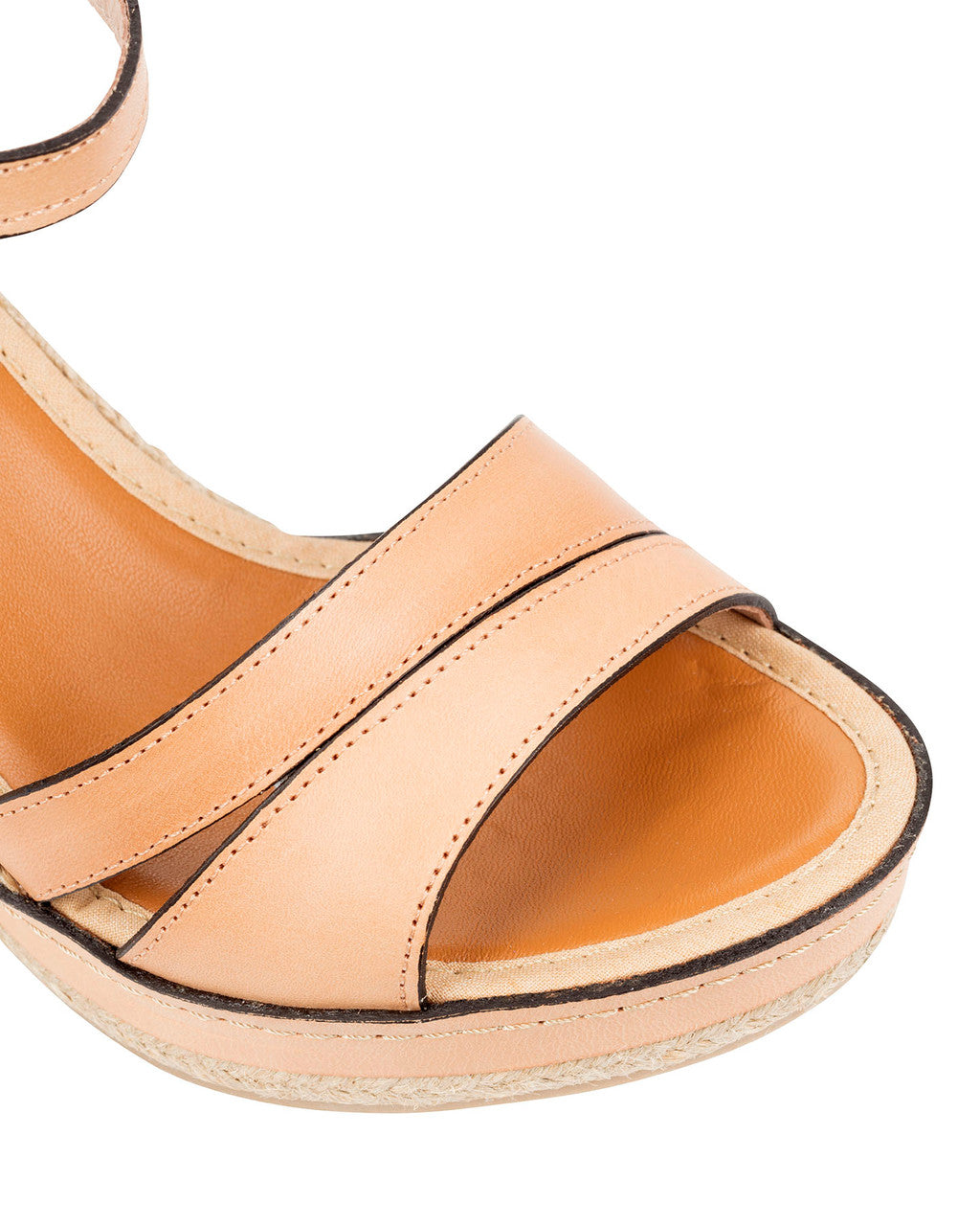By Bianca Mallorca Wedge Beige