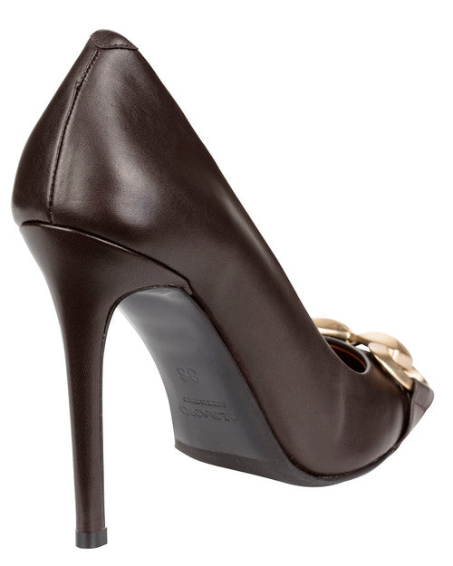 Bianca Buccheri Mencia Brown Pump