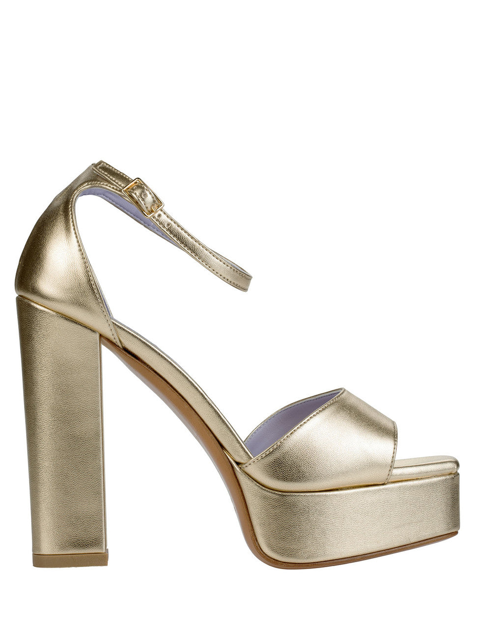 Bianca Buccheri Novara Gold Heels