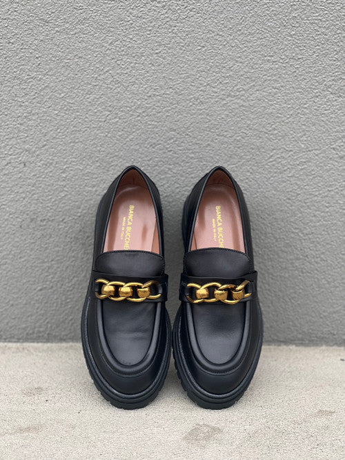Bianca Buccheri Peyton Black Loafer
