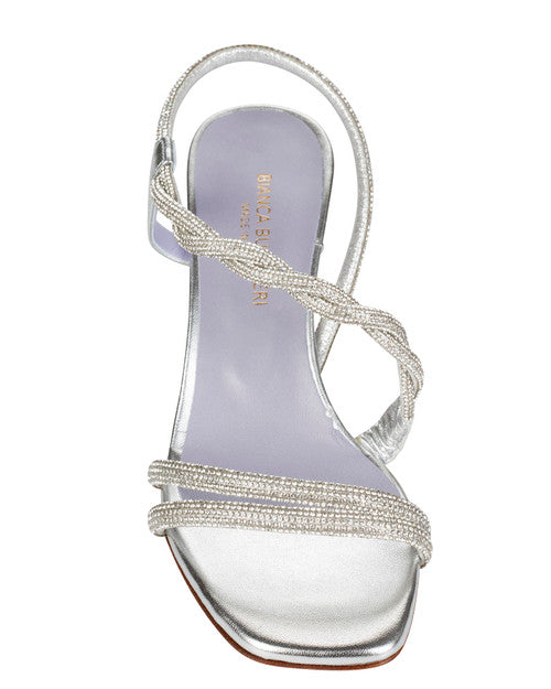 Bianca Buccheri Rosalind Silver Sandal
