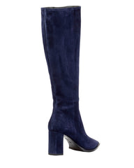Bianca Buccheri Vita Navy Suede Boots
