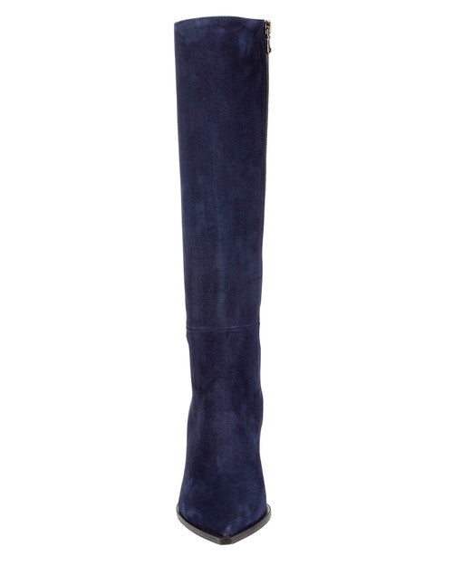 Bianca Buccheri Vita Navy Suede Boots