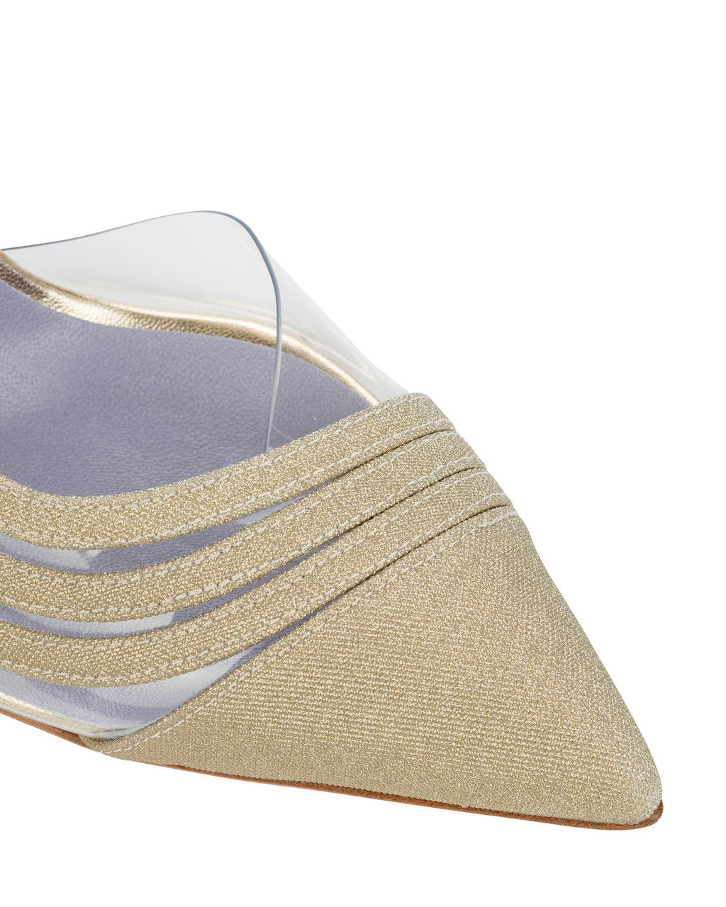 Bianca Buccheri Yesenia Gold Pumps